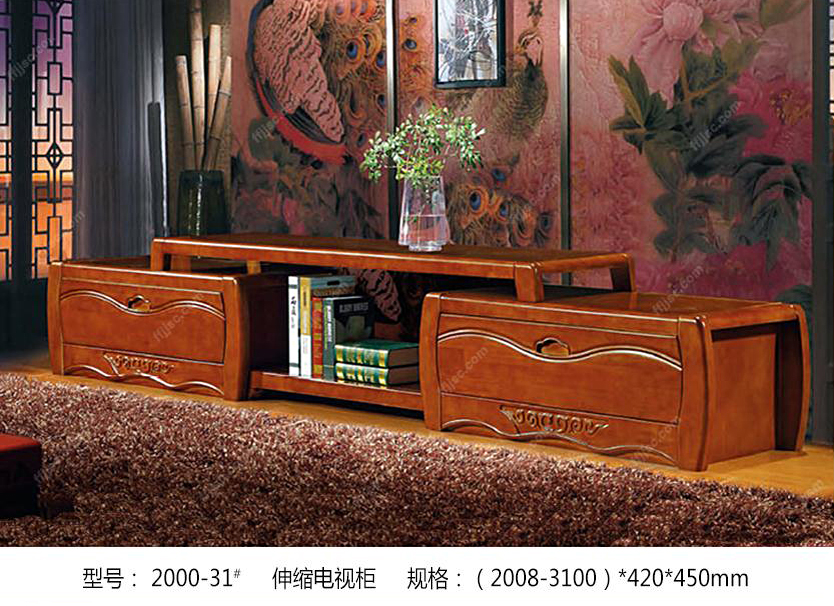 现代风格实木电视柜2000-31#